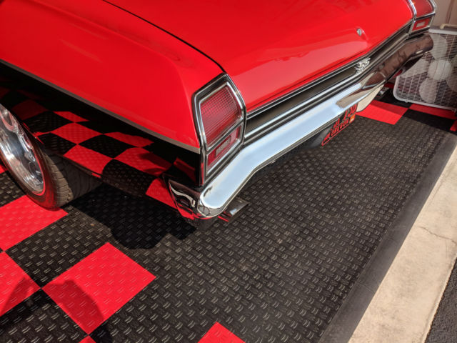 1969 black/red Chevrolet Chevelle Convertible