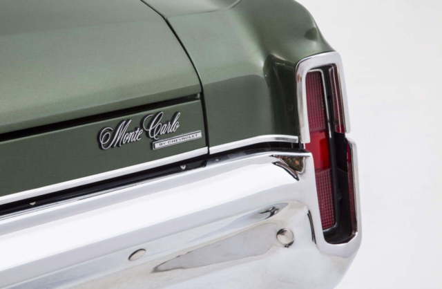 1970 Green Chevrolet Monte Carlo Coupe