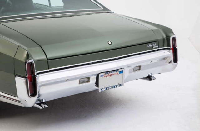 1970 Green Chevrolet Monte Carlo Coupe