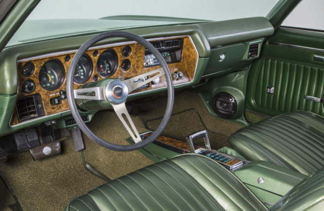 1970 Green Chevrolet Monte Carlo Coupe