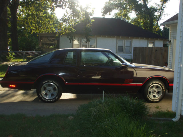 1987 Chevrolet Monte Carlo Coupe