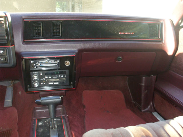 1987 Chevrolet Monte Carlo Coupe