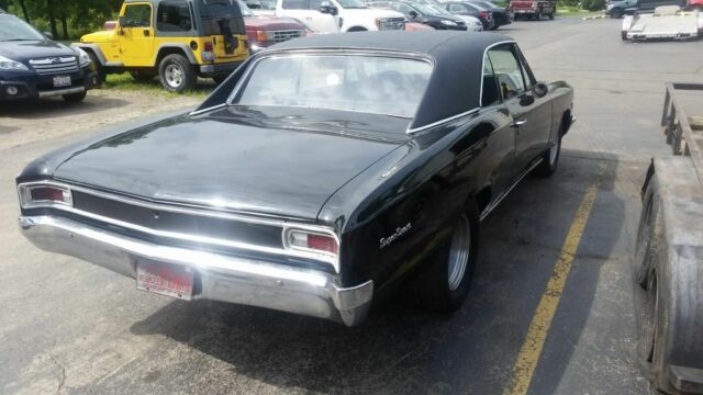 1966 Black Chevrolet Chevelle Coupe