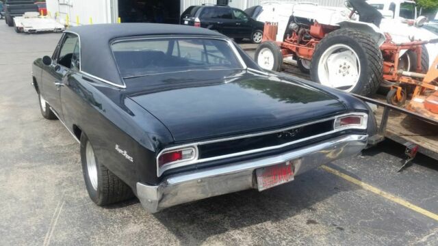 1966 Black Chevrolet Chevelle Coupe