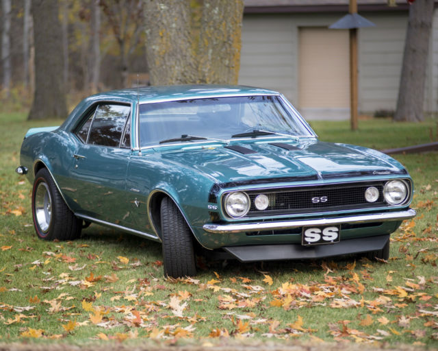 1967 Emerald Turquoise Metallic Chevrolet Camaro Coupe