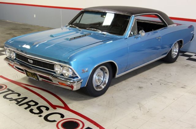1966 Blue Chevrolet Chevelle Coupe