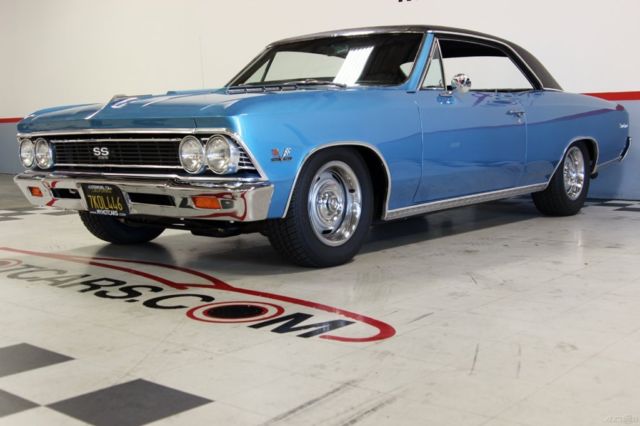 1966 Blue Chevrolet Chevelle Coupe