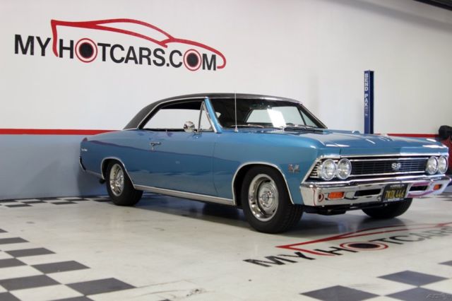 1966 Blue Chevrolet Chevelle Coupe