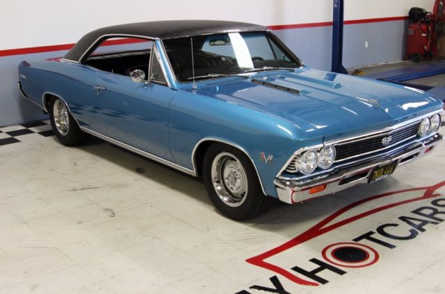 1966 Blue Chevrolet Chevelle Coupe