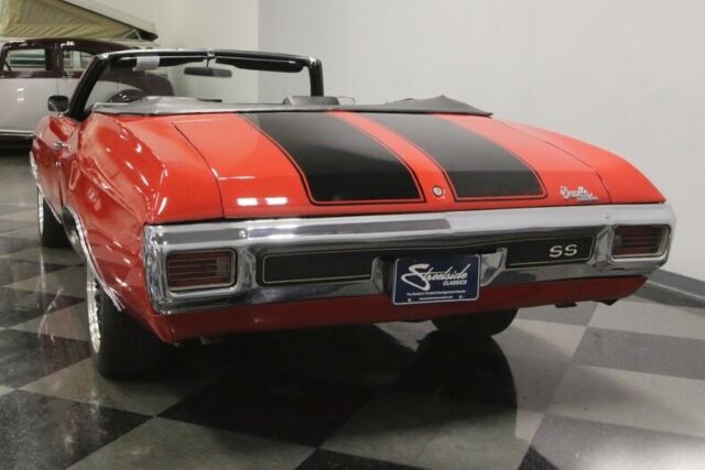 1970 Red Chevrolet Chevelle Convertible