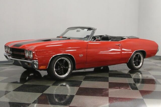 1970 Red Chevrolet Chevelle Convertible