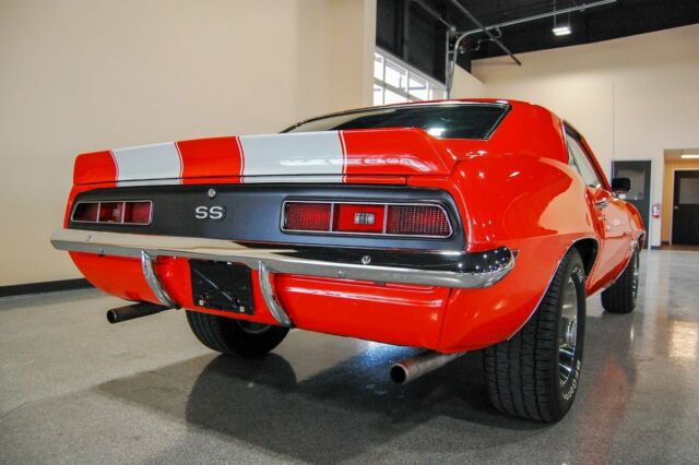1969 Orange Chevrolet Camaro --