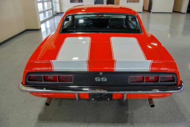 1969 Orange Chevrolet Camaro --