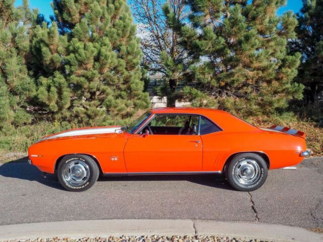 1969 Orange Chevrolet Camaro --