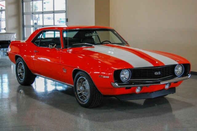 1969 Orange Chevrolet Camaro --