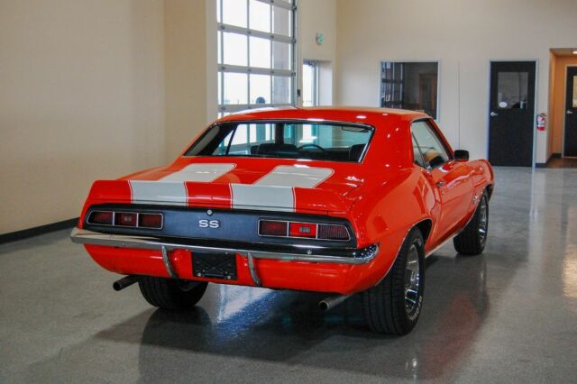 1969 Orange Chevrolet Camaro --