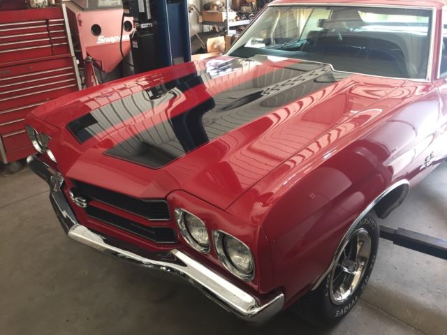 1970 Red Chevrolet Chevelle
