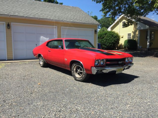 1970 Red Chevrolet Chevelle