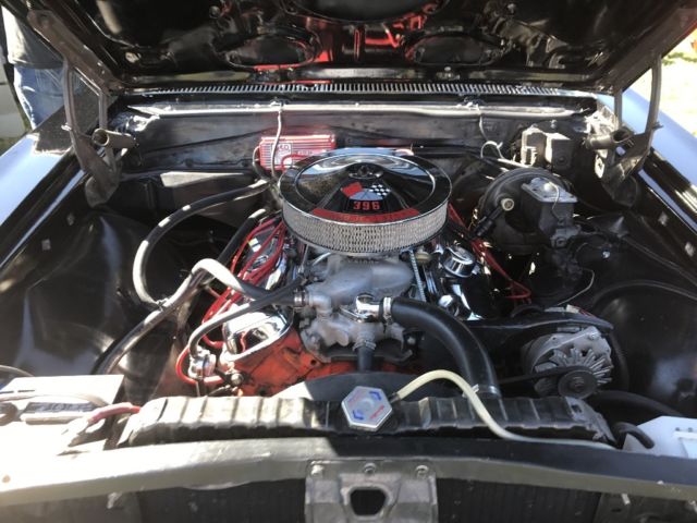 1966 Black Chevrolet Chevelle Coupe