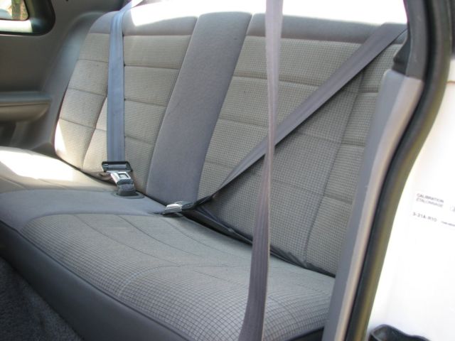 1993 White Ford Mustang Coupe