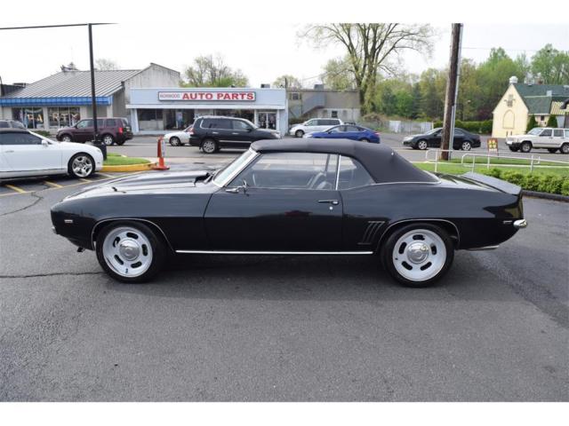 1969 Black Chevrolet Camaro --