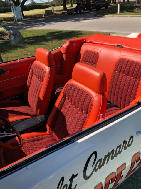 1969 White Chevrolet Camaro Convertible