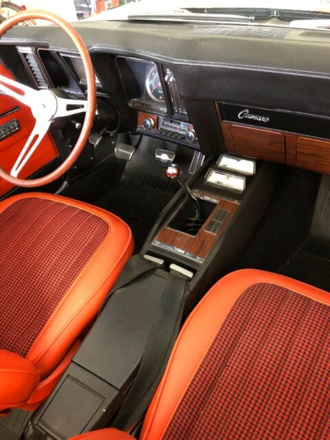 1969 White Chevrolet Camaro Convertible