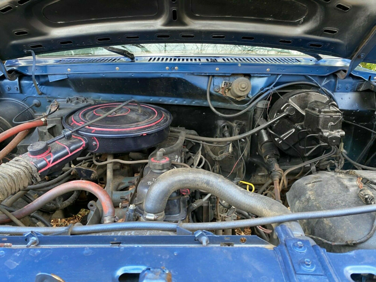 1984 Blue Ford F-250 Standard Cab Pickup