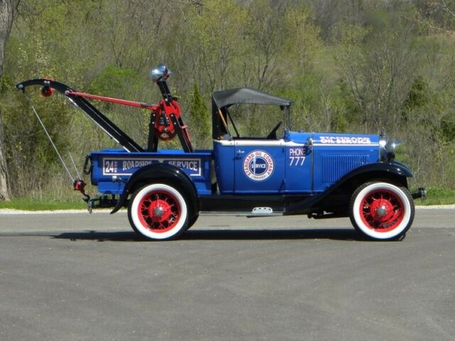 1930 Blue Ford Model A Pickup Truck
