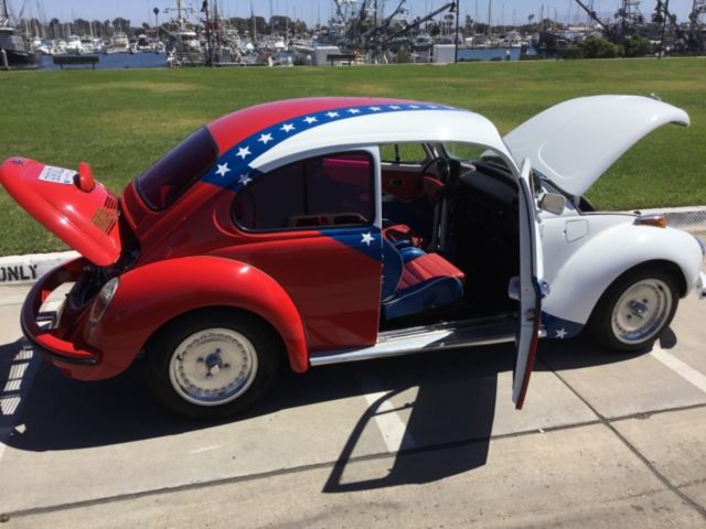 1973 White Volkswagen Beetle - Classic Coupe