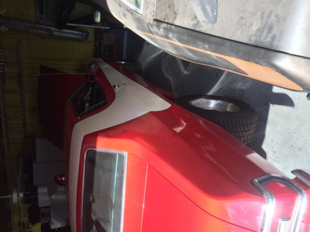 1976 Red Ford Torino Coupe