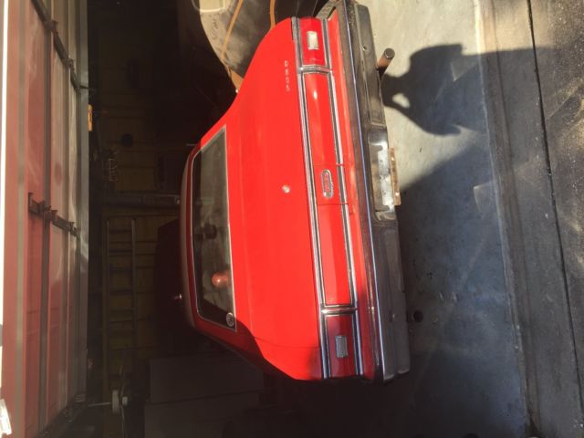 1976 Red Ford Torino Coupe