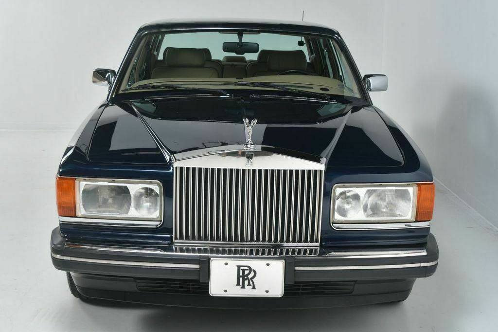 1993 Blue Rolls-Royce Silver Spirit/Spur/Dawn Sedan