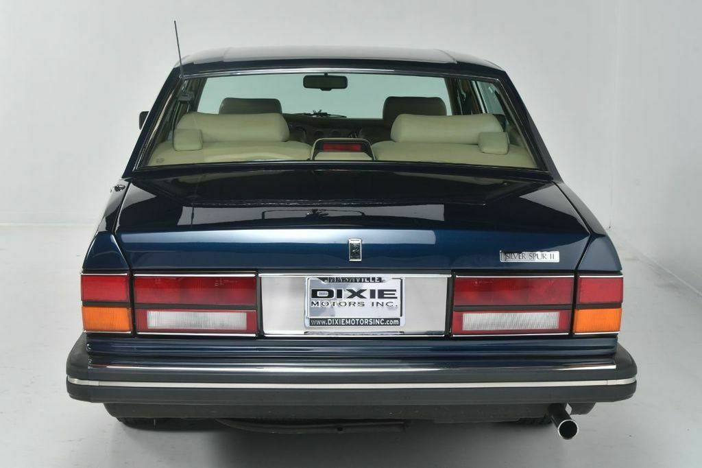 1993 Blue Rolls-Royce Silver Spirit/Spur/Dawn Sedan
