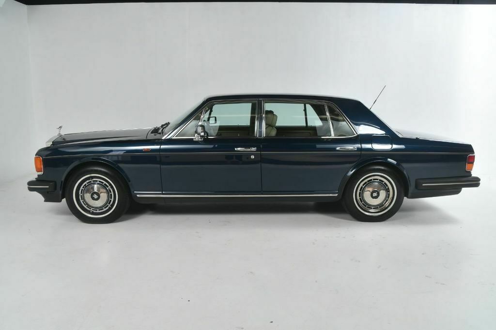 1993 Blue Rolls-Royce Silver Spirit/Spur/Dawn Sedan
