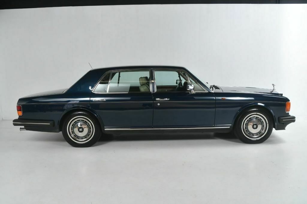 1993 Blue Rolls-Royce Silver Spirit/Spur/Dawn Sedan