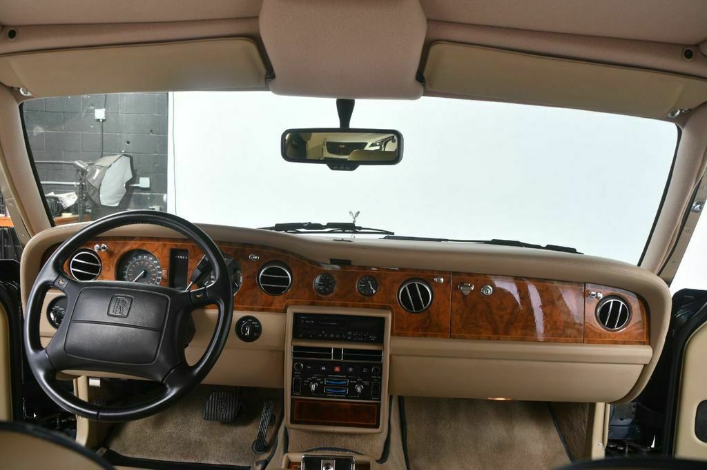 1993 Blue Rolls-Royce Silver Spirit/Spur/Dawn Sedan