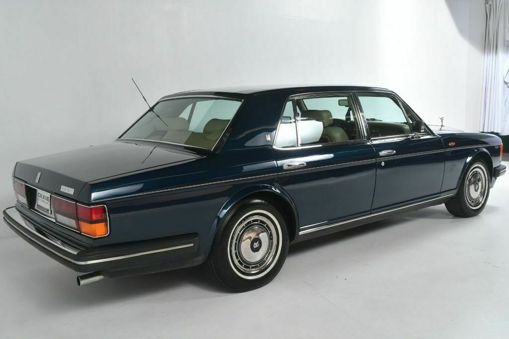 1993 Blue Rolls-Royce Silver Spirit/Spur/Dawn Sedan