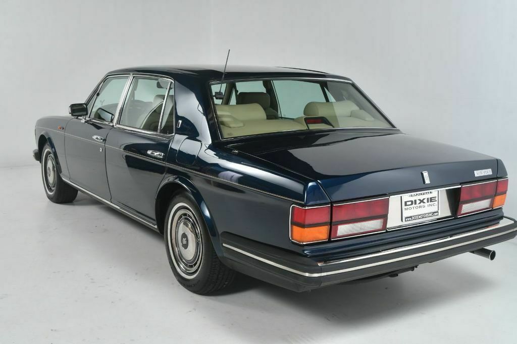 1993 Blue Rolls-Royce Silver Spirit/Spur/Dawn Sedan