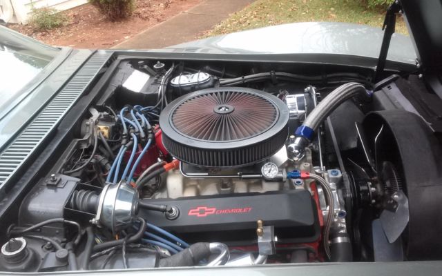 1972 Green Chevrolet Corvette Coupe