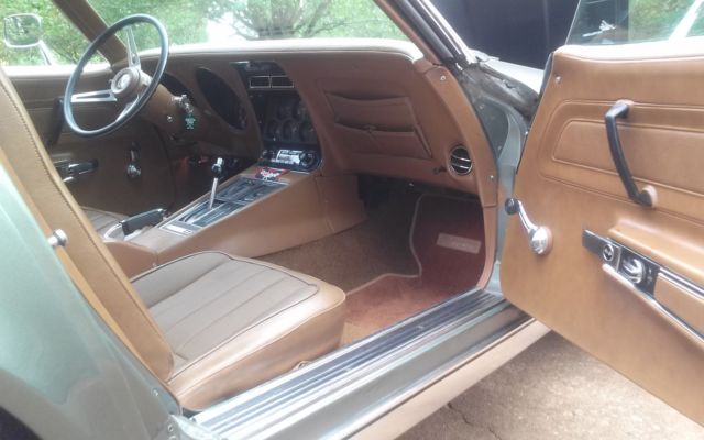 1972 Green Chevrolet Corvette Coupe