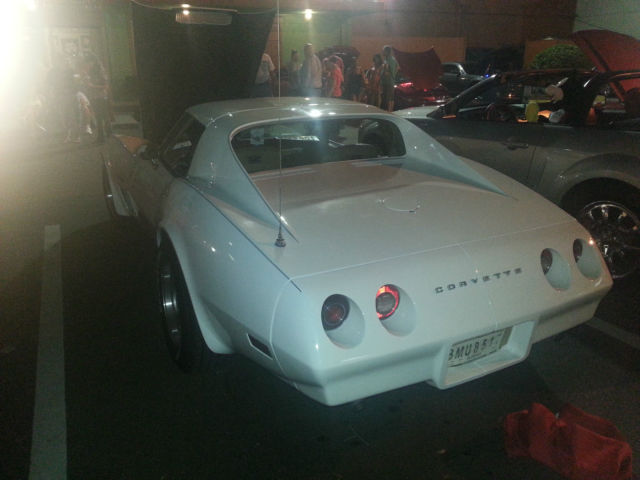1974 White Chevrolet Corvette Coupe