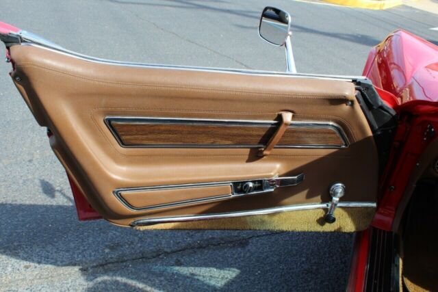 1973 Red Chevrolet Corvette --