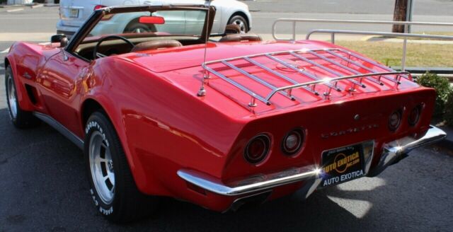 1973 Red Chevrolet Corvette --