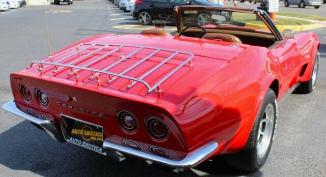 1973 Red Chevrolet Corvette --