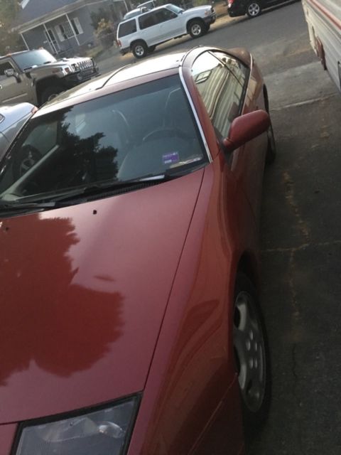 1990 Red Nissan 300ZX