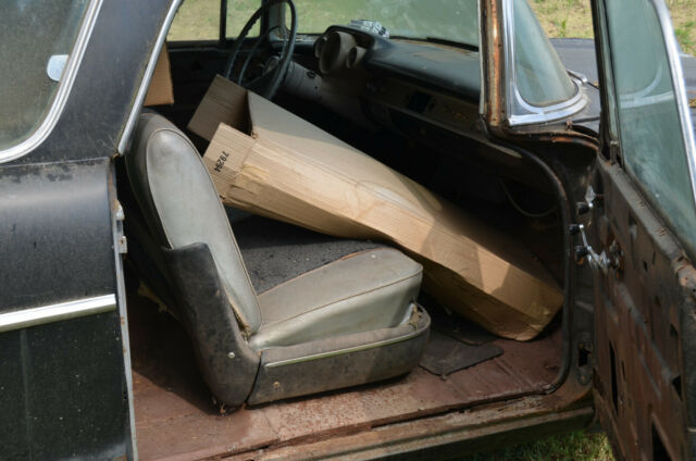 1957 Black Chevrolet Nomad