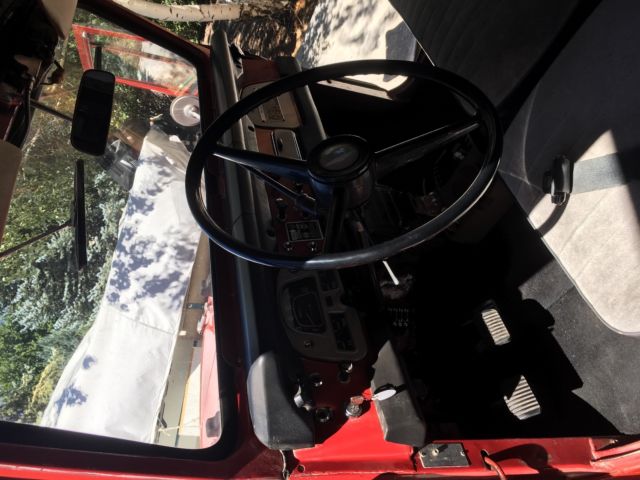 1970 Red Toyota Land Cruiser Cab & Chassis