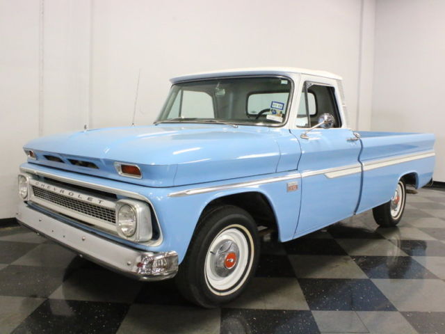 1966 Blue Chevrolet C-10 Pickup (Truck)