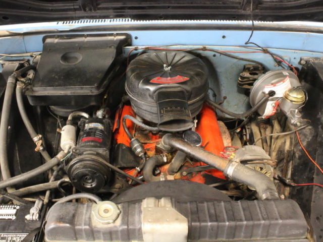 1966 Blue Chevrolet C-10 Pickup (Truck)